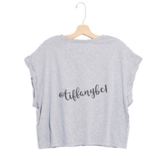 Free People You Rock Tee Heather Gray - Picture 4 of 7